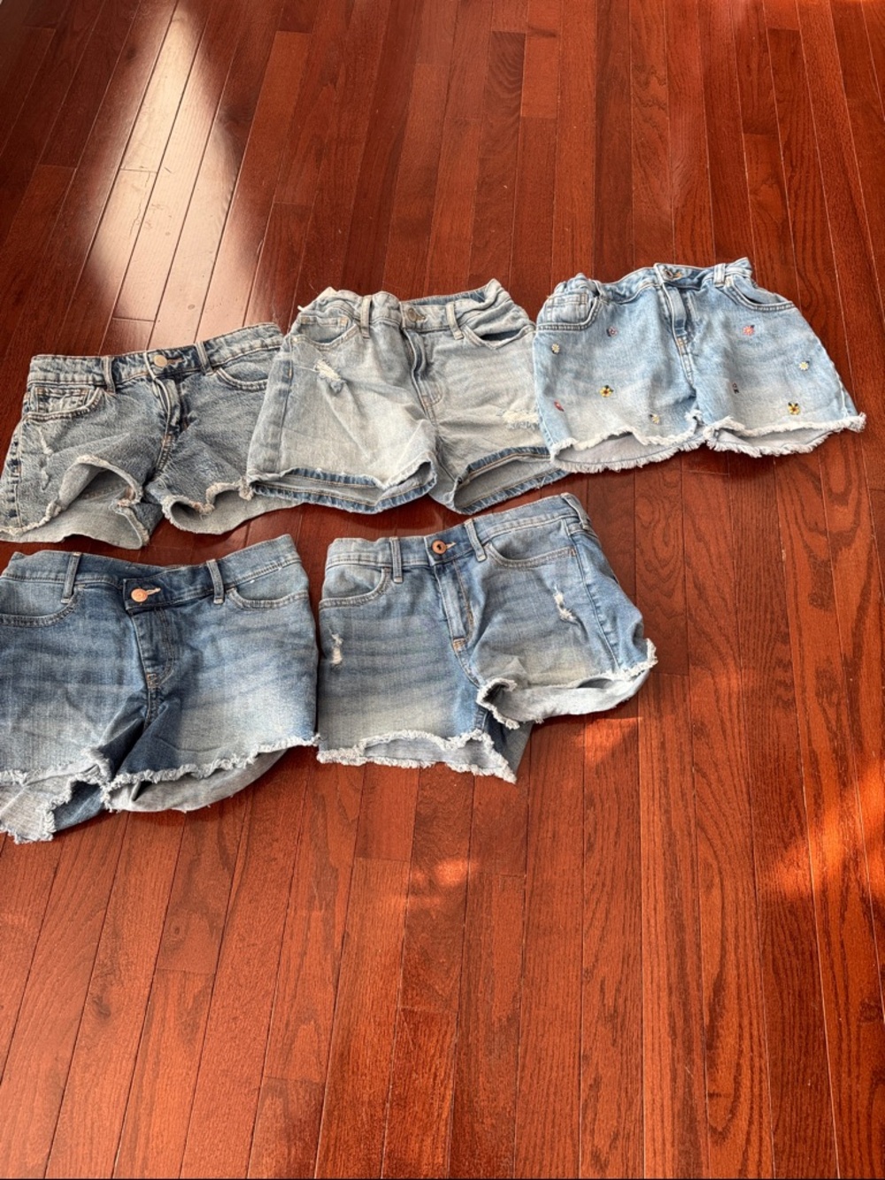 art class Light Blue Denim Girls Shorts Lot